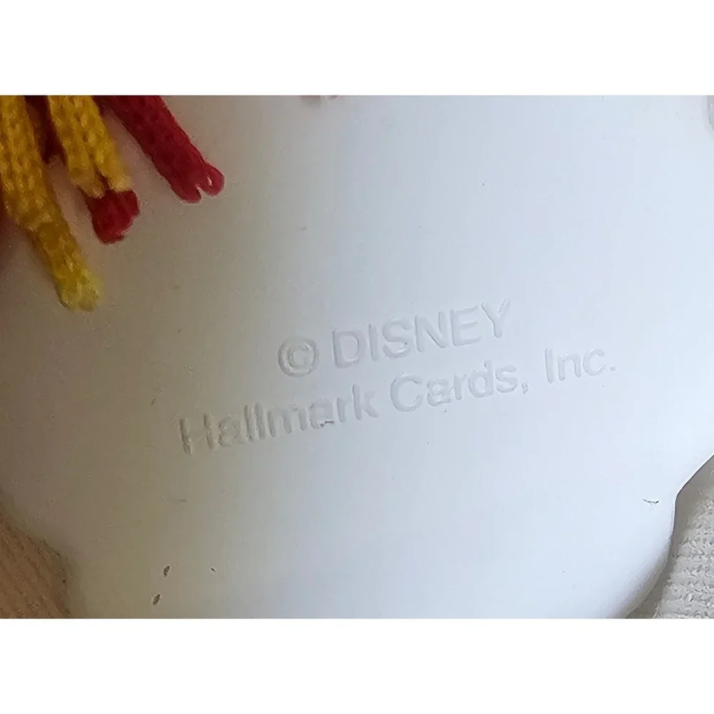 VTG Disney Hallmark Snowman Ornament 3